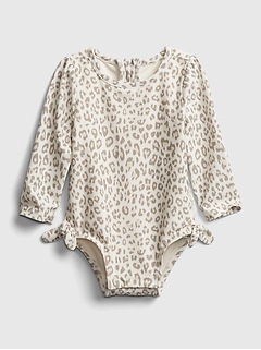 baby leopard swimsuit