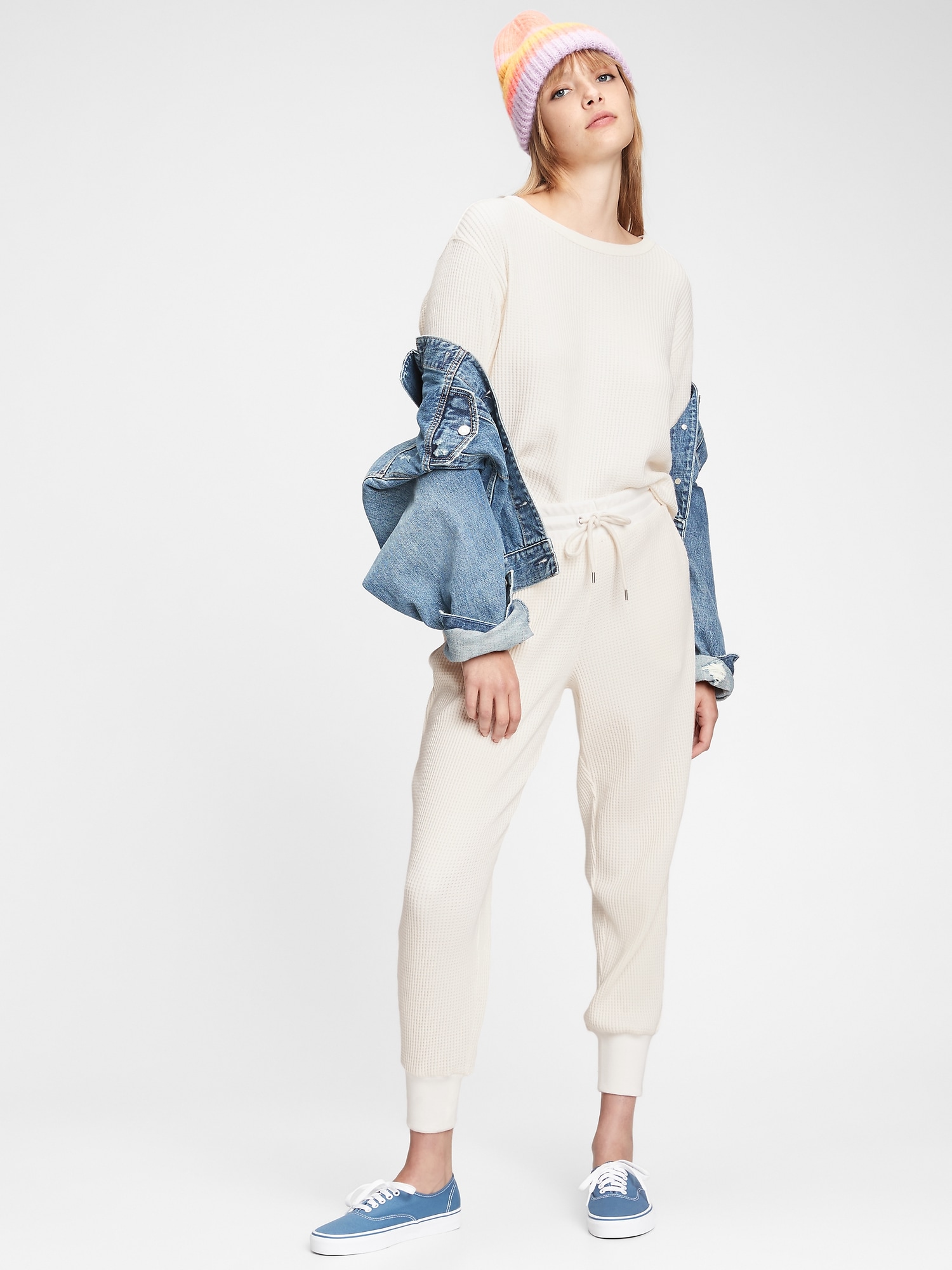 j crew waffle joggers