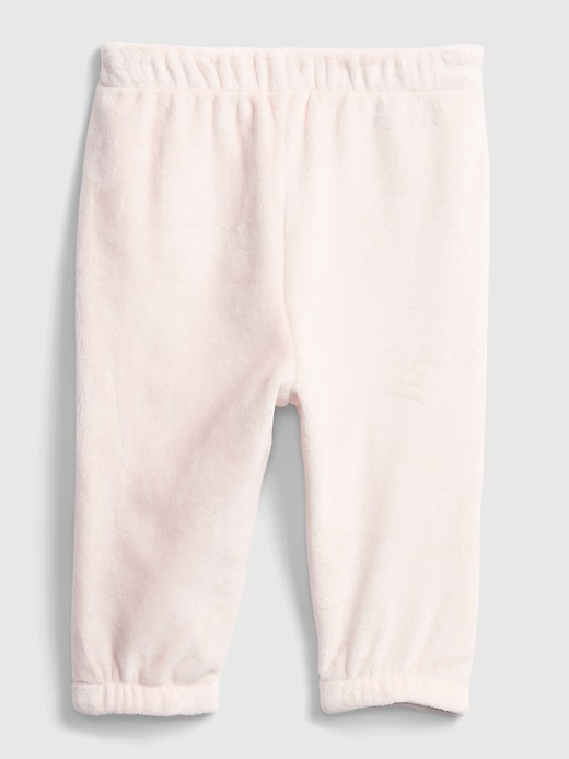2 of 8 showing, with the color milkshake pink of product Baby Cozy Pull-On Pants