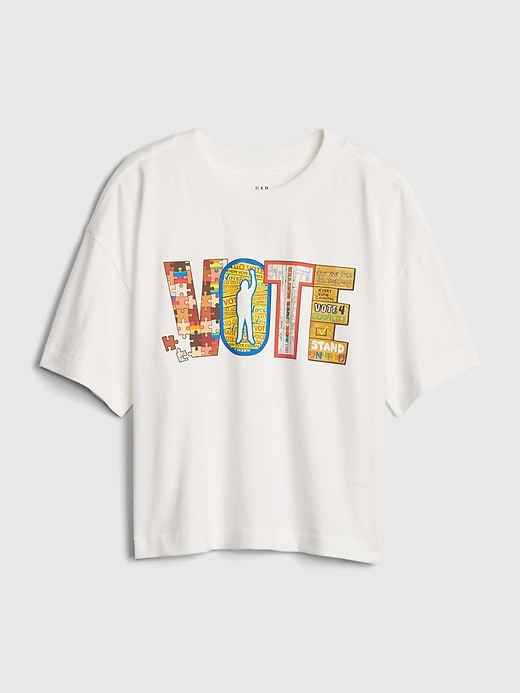 Image number 1 showing, The Gap Collective Teen Girl Vote T-Shirt