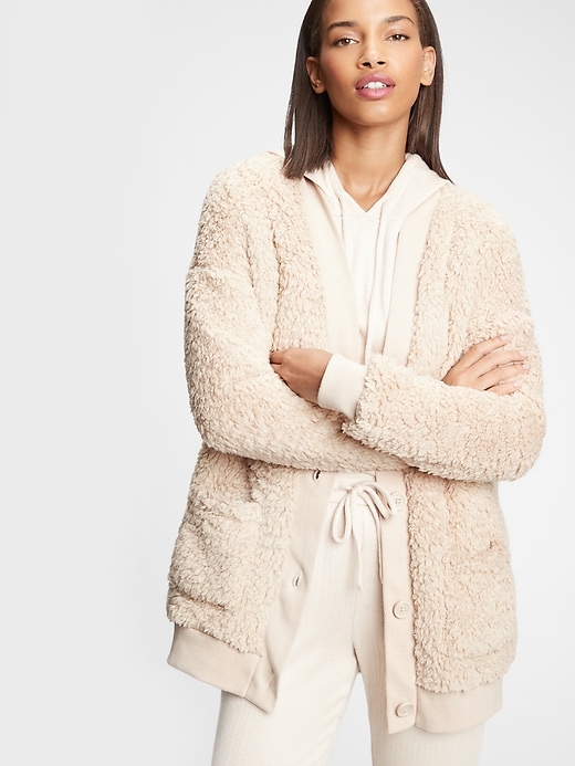 Image number 1 showing, Sherpa Cardigan