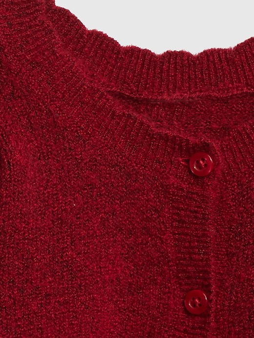 Image number 3 showing, Baby Scalloped Cardigan