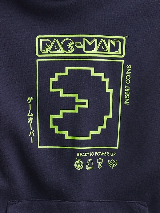 Image number 4 showing, Teen &#124 Pac-Man Oversized Graphic Hoodie
