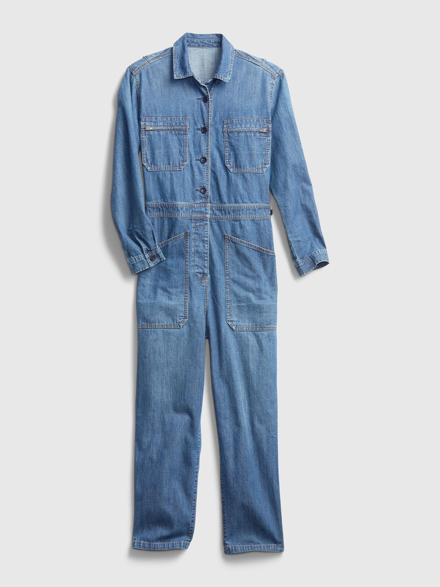 1969 Premium Denim Jumpsuit Gap