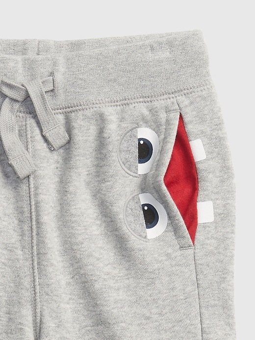 Image number 3 showing, Toddler 3D Monster Pull-On Pants