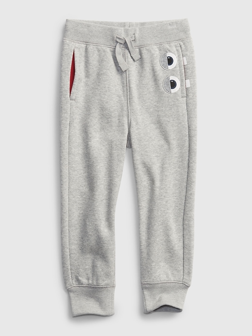 Image number 1 showing, Toddler 3D Monster Pull-On Pants