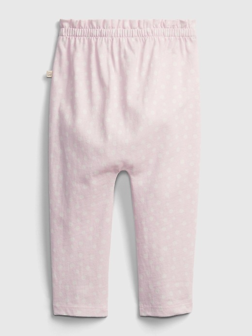 Image number 2 showing, Baby Organic Cotton Pull-On Pants