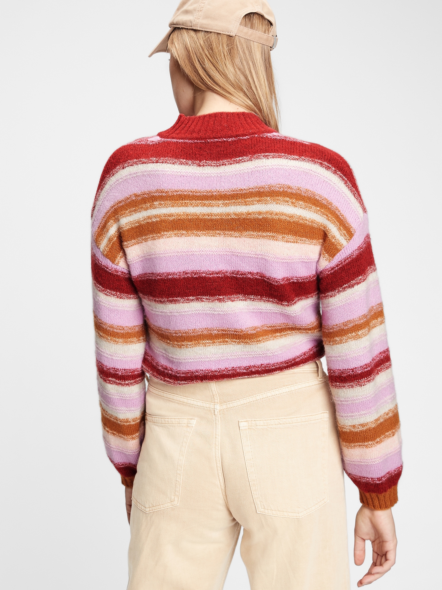 gap balloon sleeve cardigan