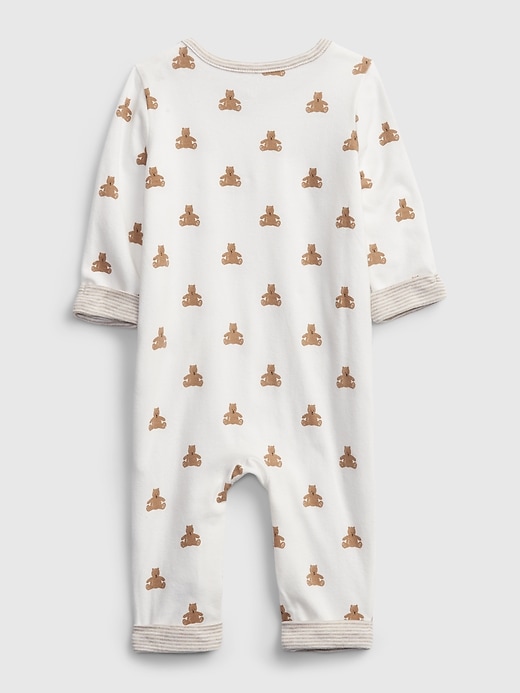 2 of 8 showing, with the color ivory frost of product Baby Bear One-Piece