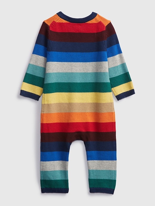 Image number 2 showing, Baby Happy Stripe One-Piece