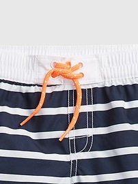 View large product image 3 of 3. Toddler Stripe Swim Trunks