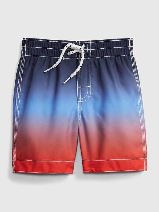 Image number 5 showing, Toddler Graphic Swim Trunks