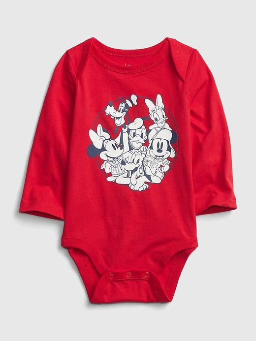 Image number 1 showing, babyGap &#124 Disney Mickey Mouse and Friends Graphic Bodysuit