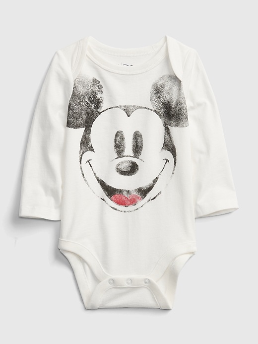 Image number 1 showing, babyGap &#124 Disney Mickey Mouse Mix and Match Bodysuit