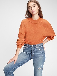 gap mock neck sweater