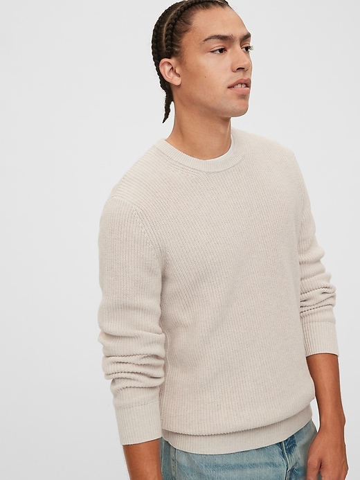 Image number 7 showing, Shaker Crewneck Sweater