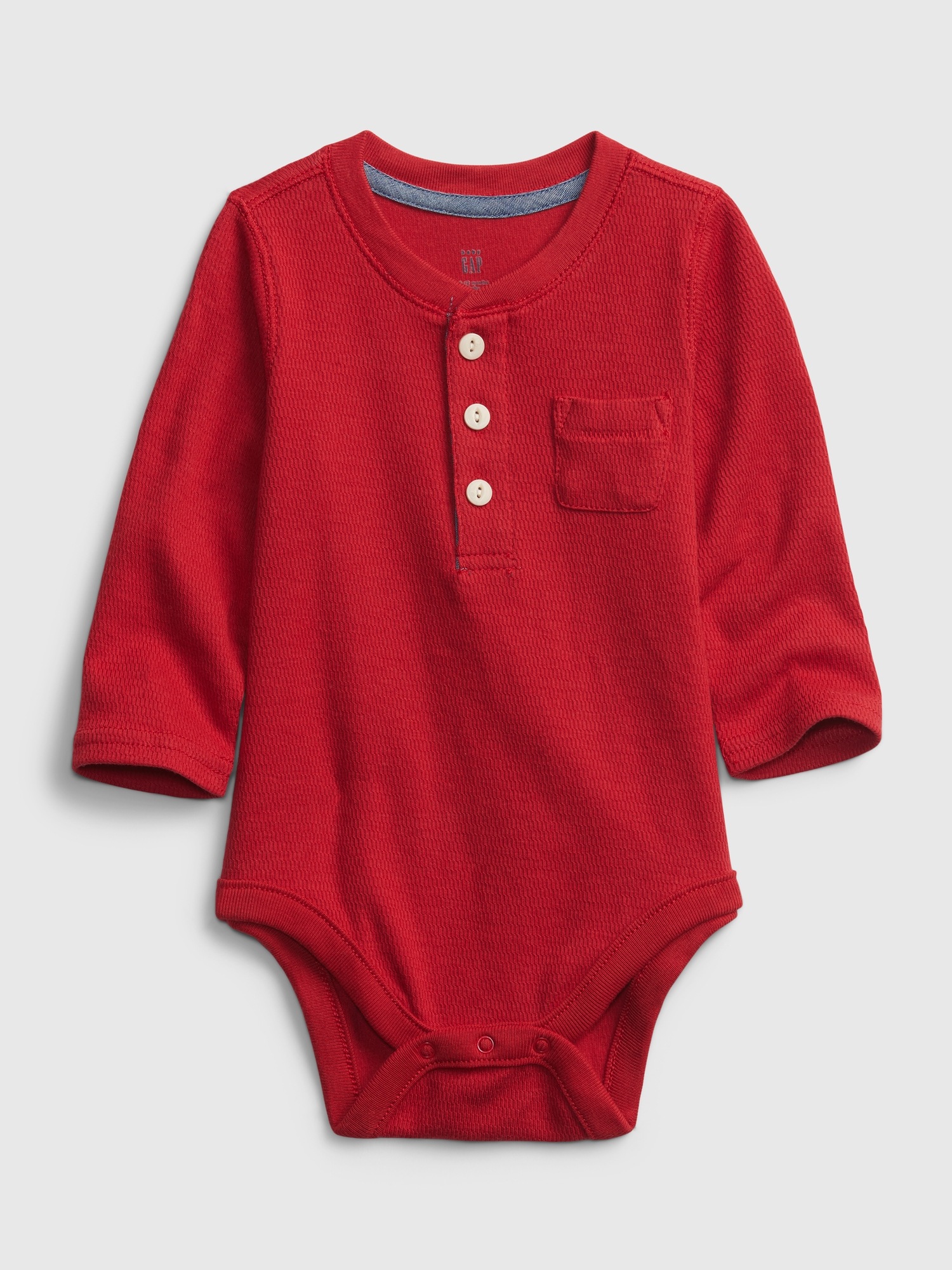 Baby Henley Bodysuit Gap