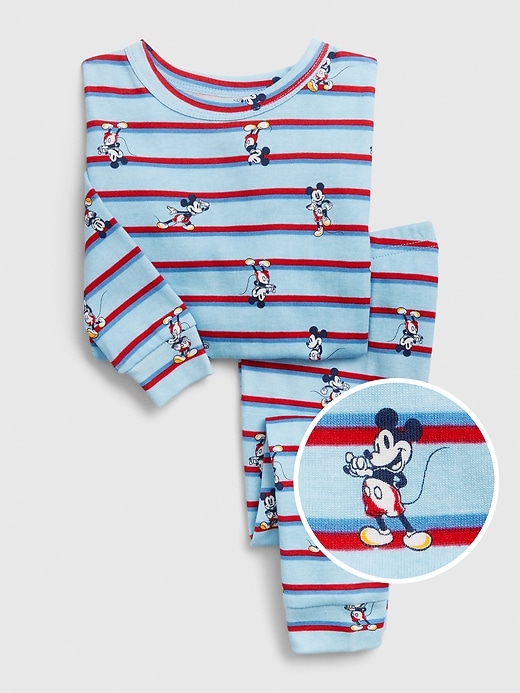 Image number 1 showing, babyGap &#124 Disney Mickey Mouse PJ Set