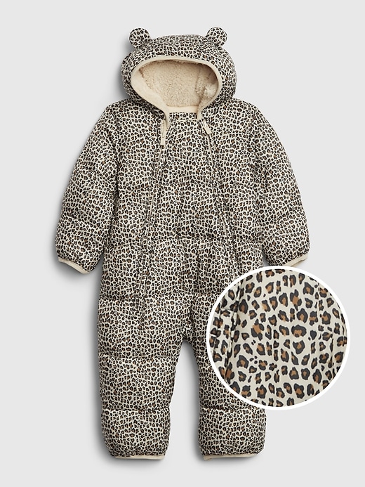 baby gap down snowsuit