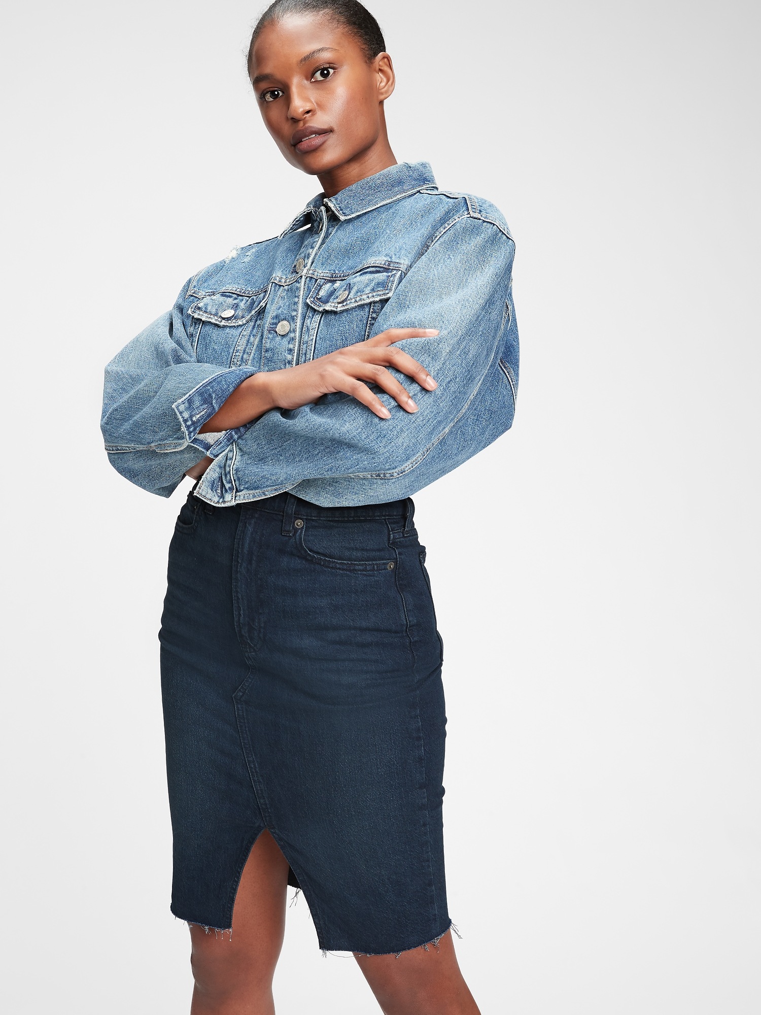 Denim Pencil Skirt | Gap