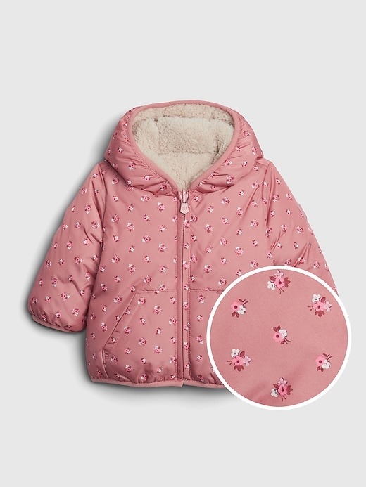 Image number 4 showing, Baby ColdControl Max Reversible Puffer Jacket