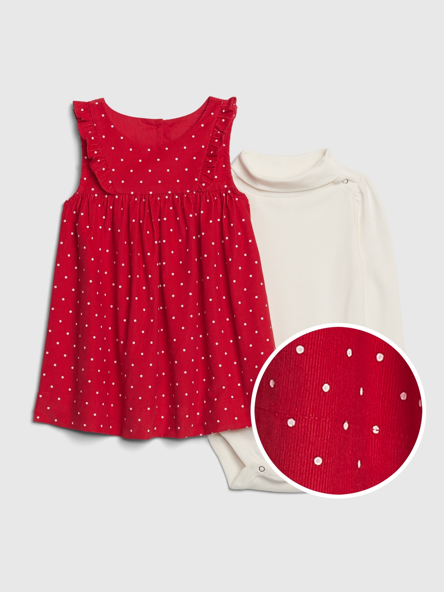 Baby Polk A Dot Jumper Set Gap