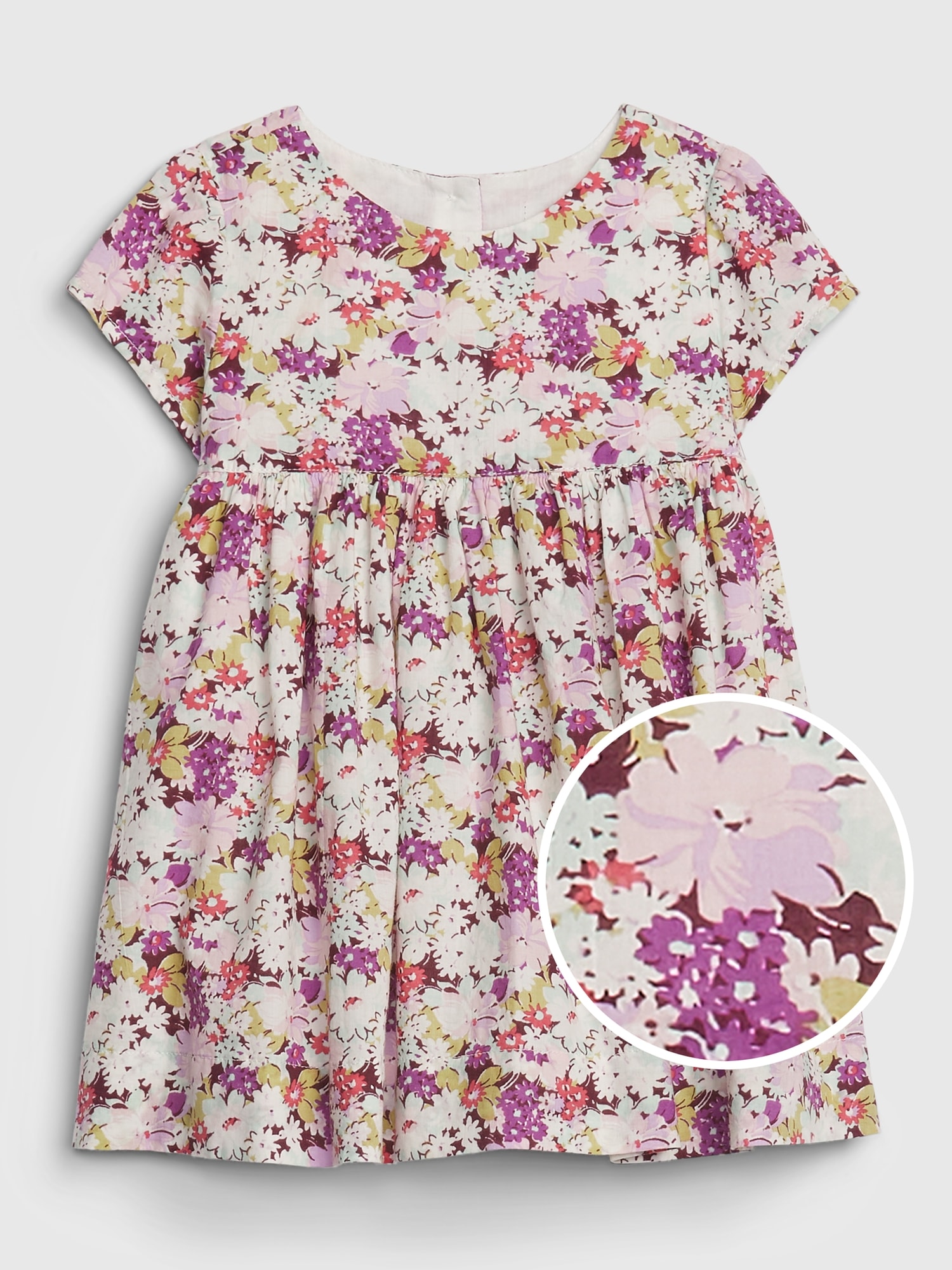 baby pink floral dress