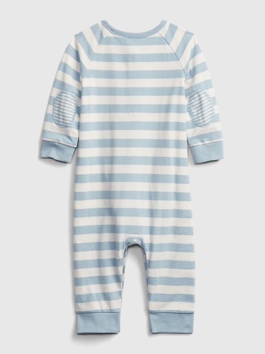 Image number 2 showing, Baby Stripe Organic One-Piece