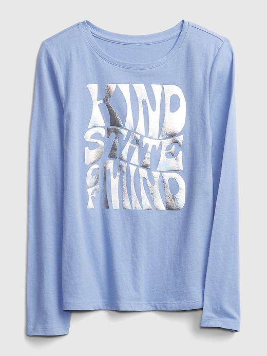 1 of 8 showing, with the color bright hyacinth of product Kids Graphic T-Shirt