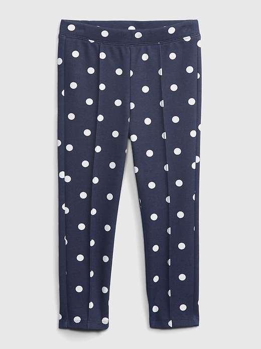1 of 8 showing, with the color navy polka dot of product Toddler Print Pull-On Pants