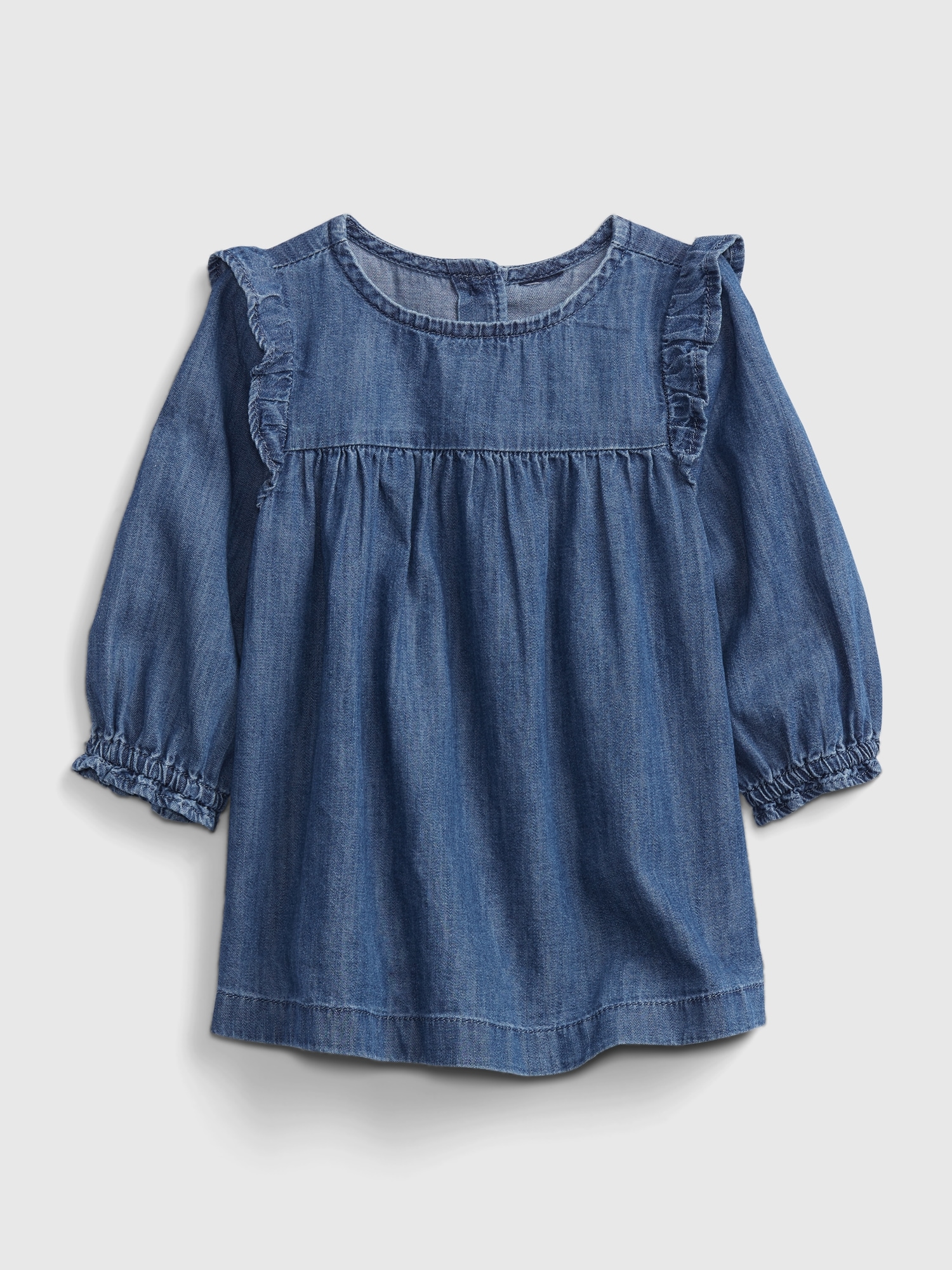 baby denim frock