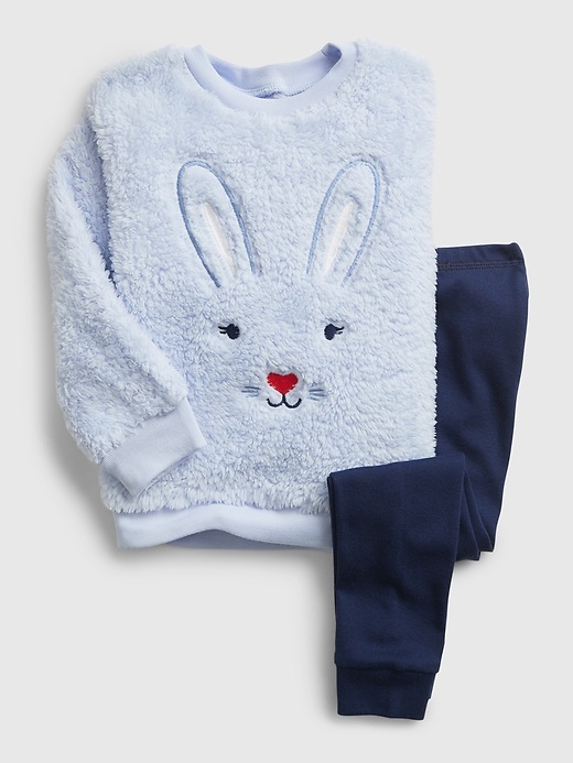 View large product image 1 of 1. babyGap Bunny PJ Set