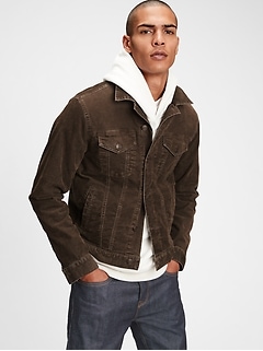 gap brown corduroy jacket