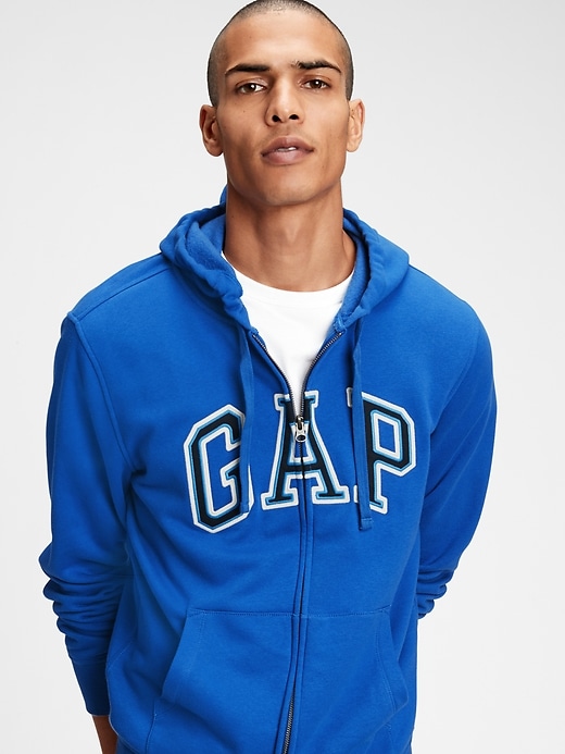 View large product image 1 of 1. Gap Arch Logo Hoodie