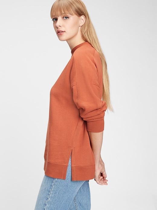 Image number 9 showing, Vintage Soft Tunic Crewneck Sweatshirt