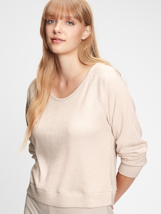 Image number 5 showing, Softspun Ribbed Pullover