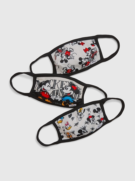 View large product image 1 of 1. Kids Mickey Mouse Face Mask (3-Pack)