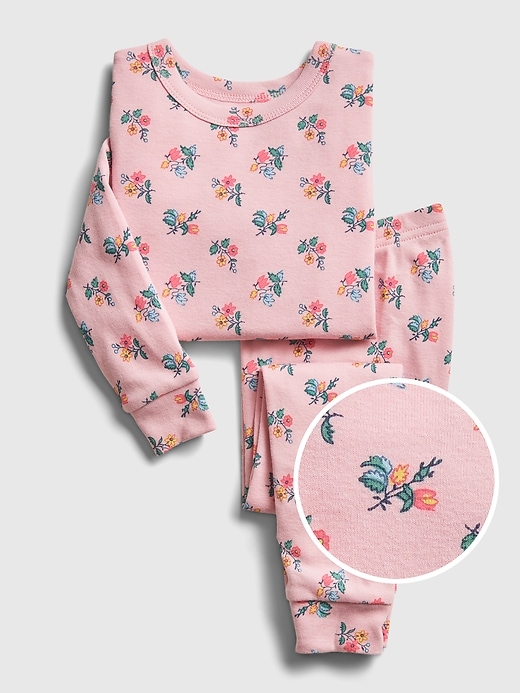 Image number 1 showing, babyGap Floral PJ Set