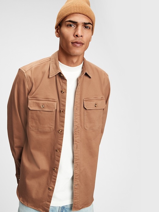 Image number 7 showing, Chamois Shirt Jacket