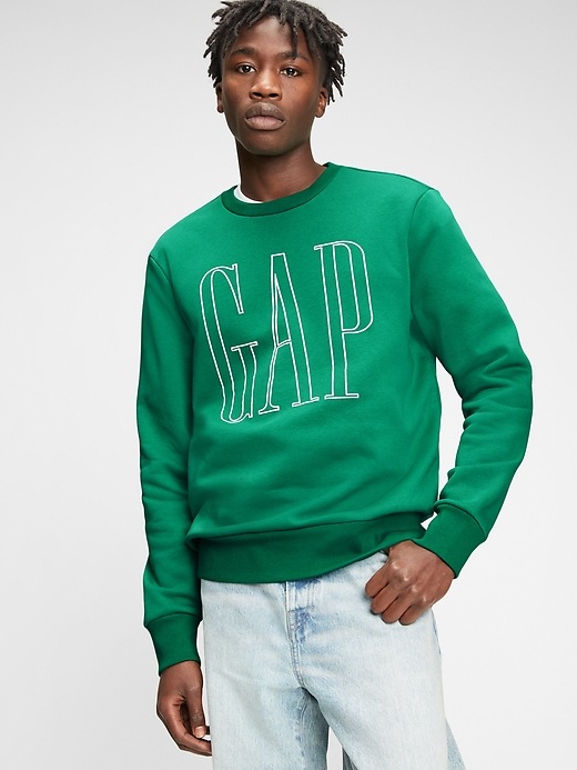 Image number 8 showing, Gap Logo Crewneck Sweatshirt