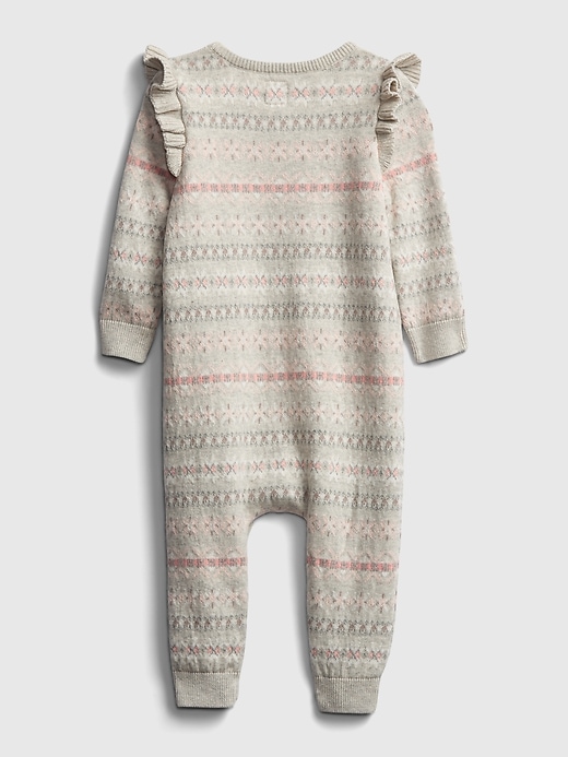 Image number 2 showing, Baby Fair Isle One-Piece