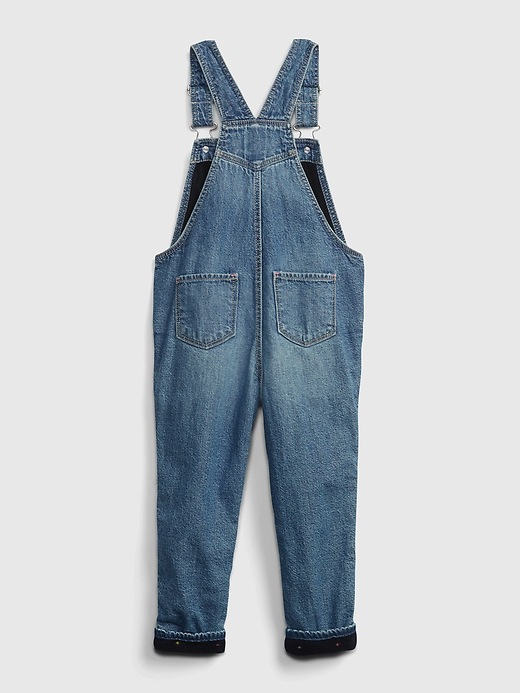 Image number 2 showing, Toddler Lined Overalls