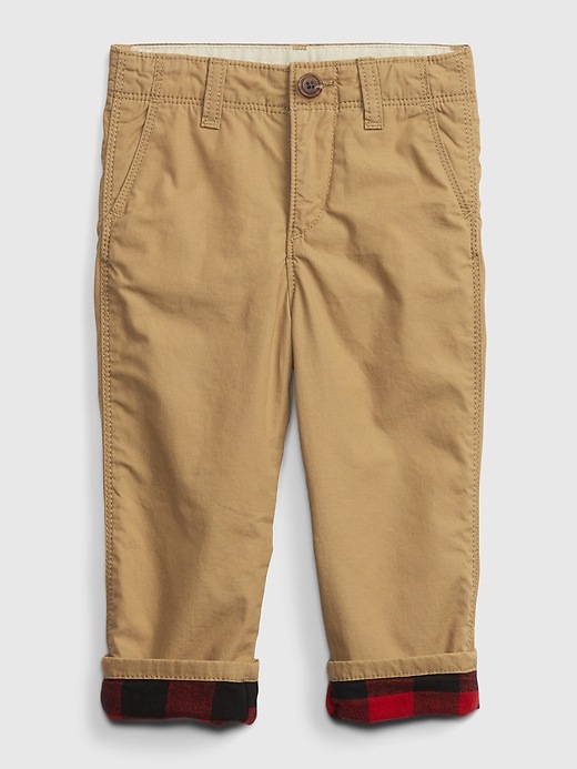Image number 1 showing, Toddler Lined Lived In Khakis