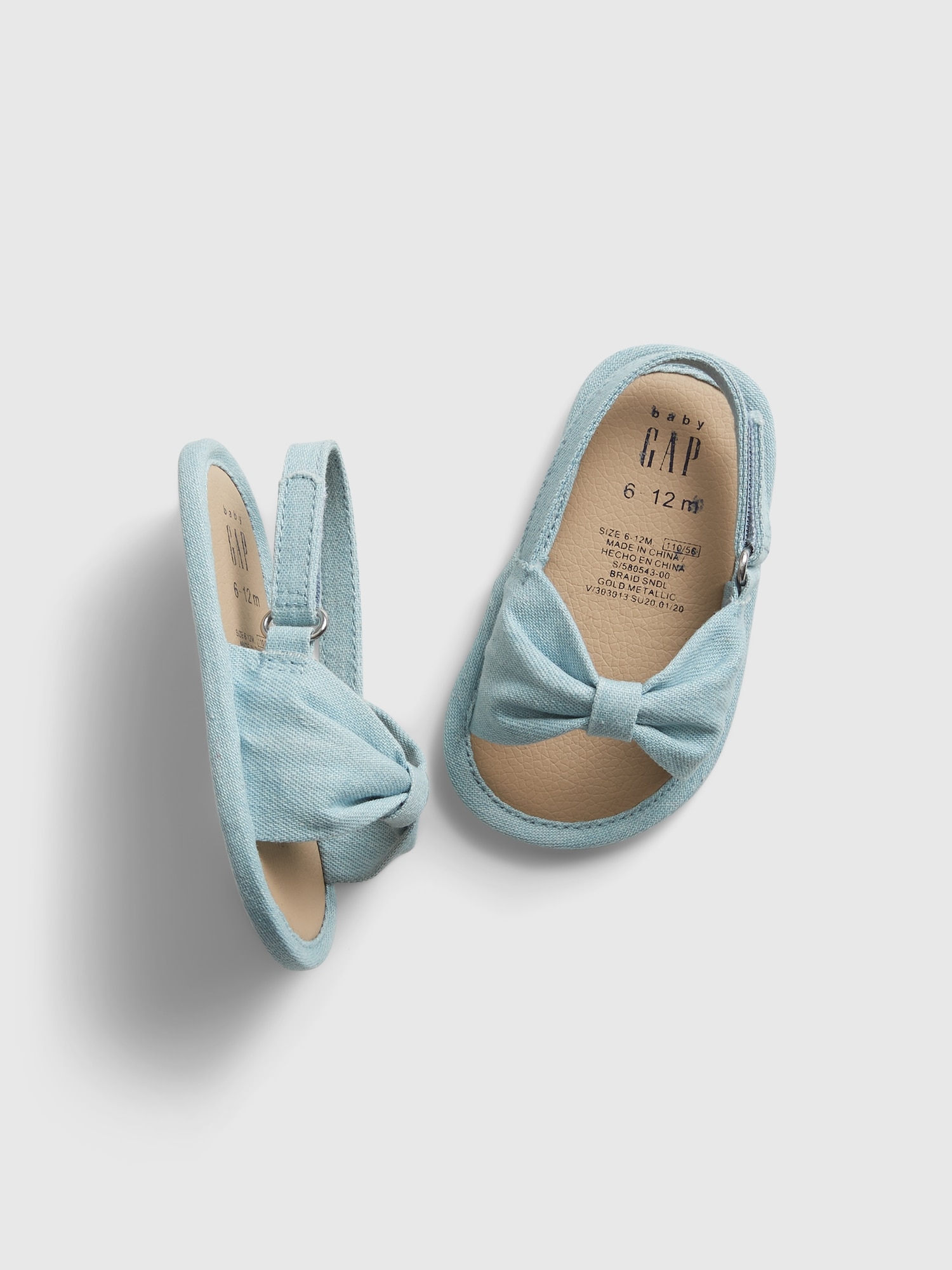 baby bow sandals