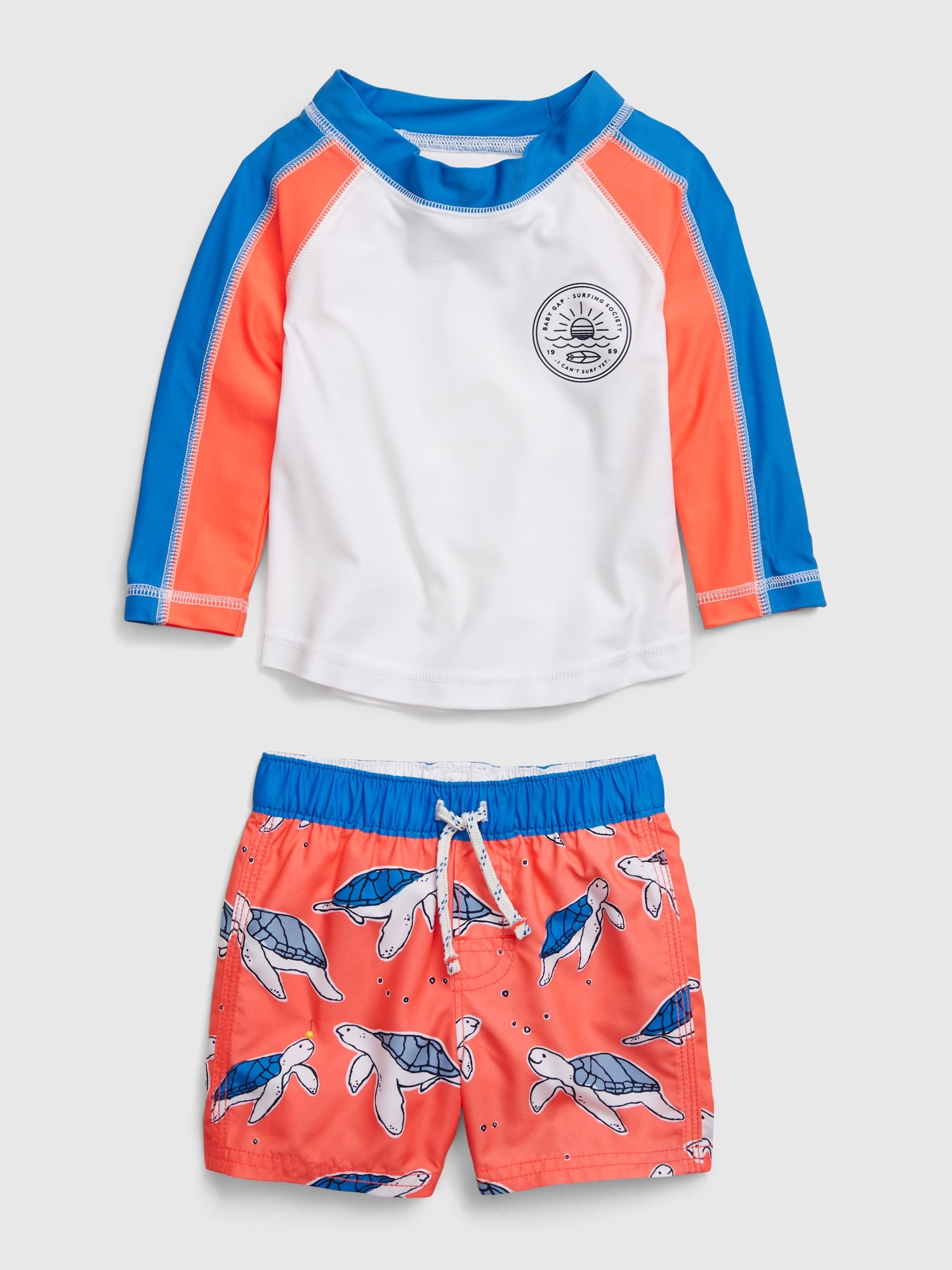 Baby Rash Guard Swim Set Gap