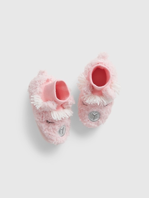 View large product image 1 of 1. Baby Llama Slippers