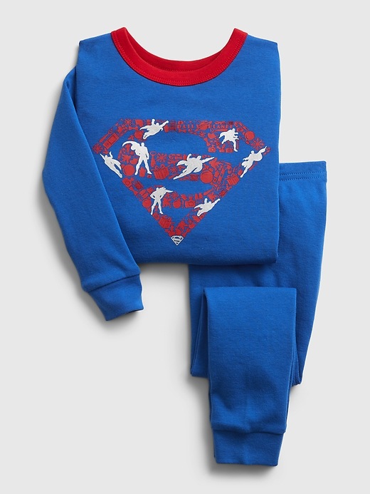 Image number 1 showing, babyGap &#124 DC&#153 Superman Graphic PJ Set