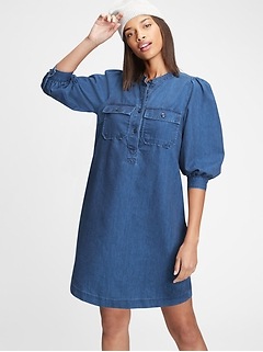 gap denim dresses