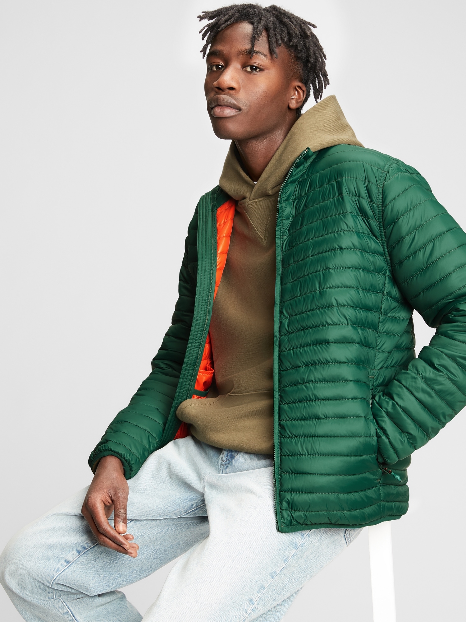 gap lightweight puffer