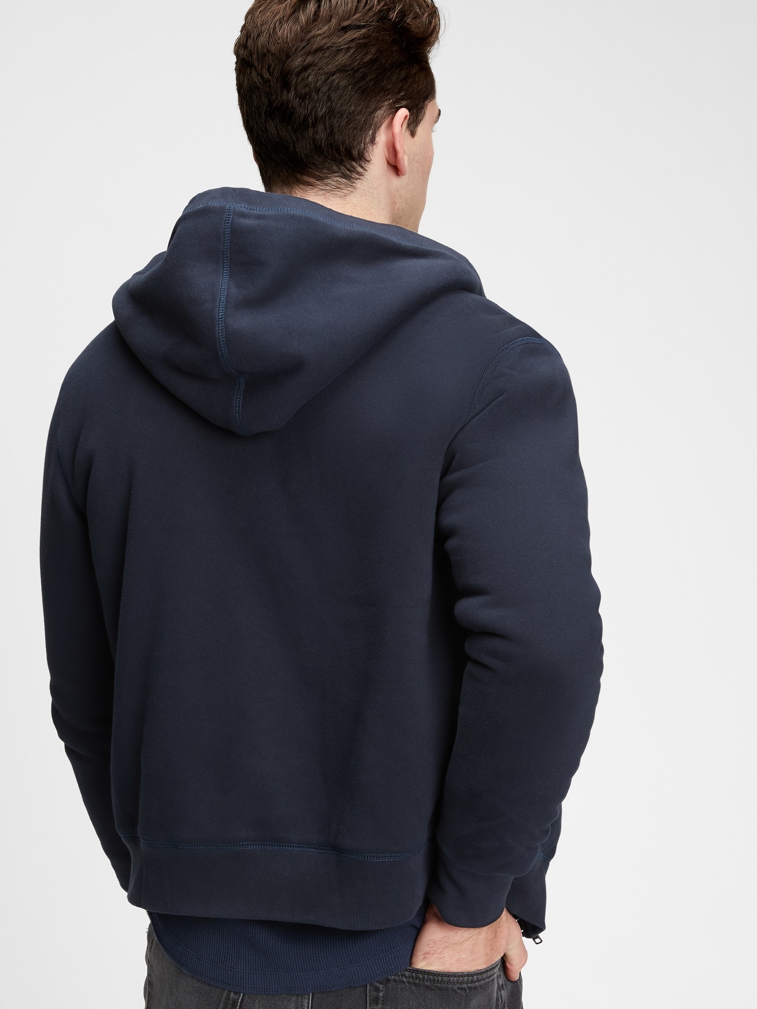 gap sherpa pullover